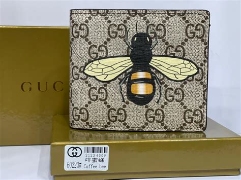 gucci bee wallet women's|Gucci bee wallet review.